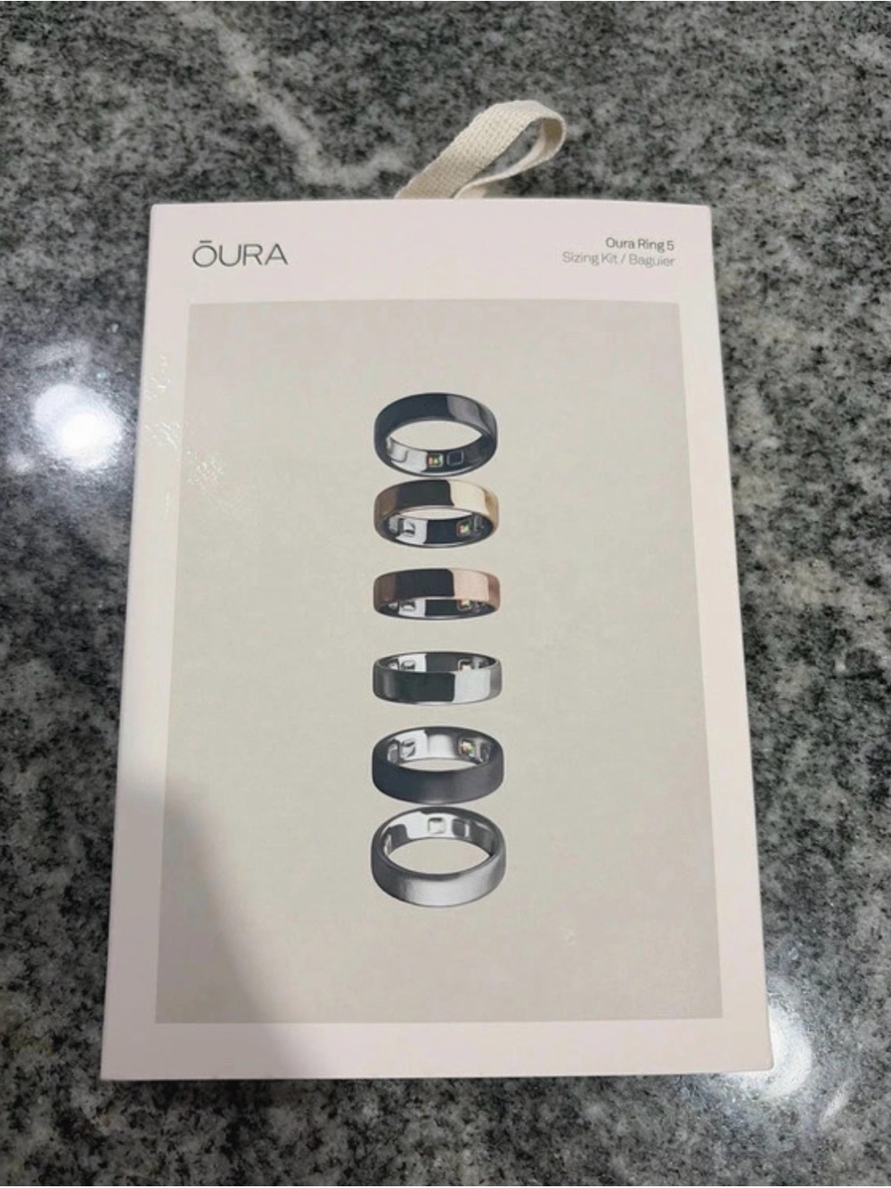 Oura Ring 5 Sizing Kit